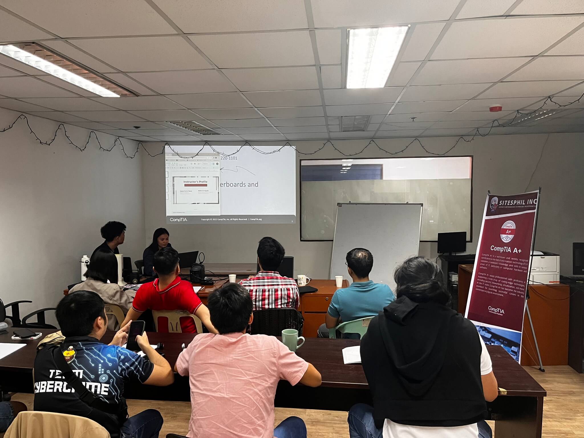 SitesPhil CompTIA A+ and Security+ training