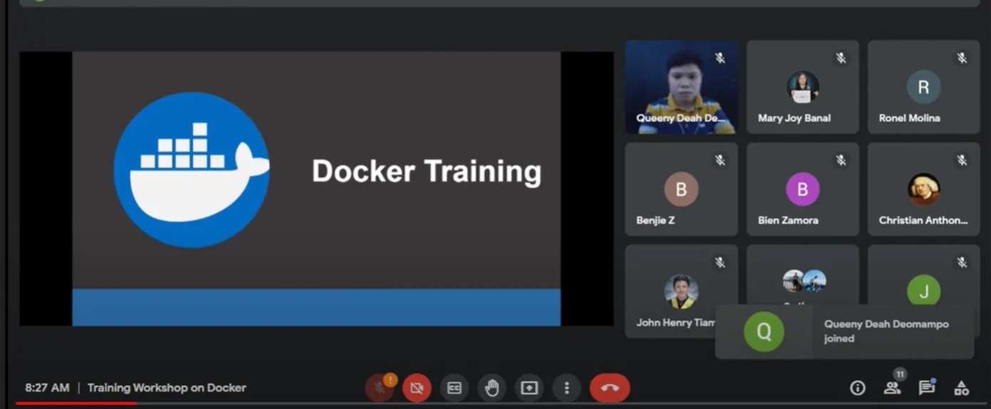 SitesPhil Docker training session