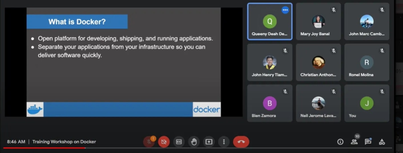 SitesPhil Docker containerization training