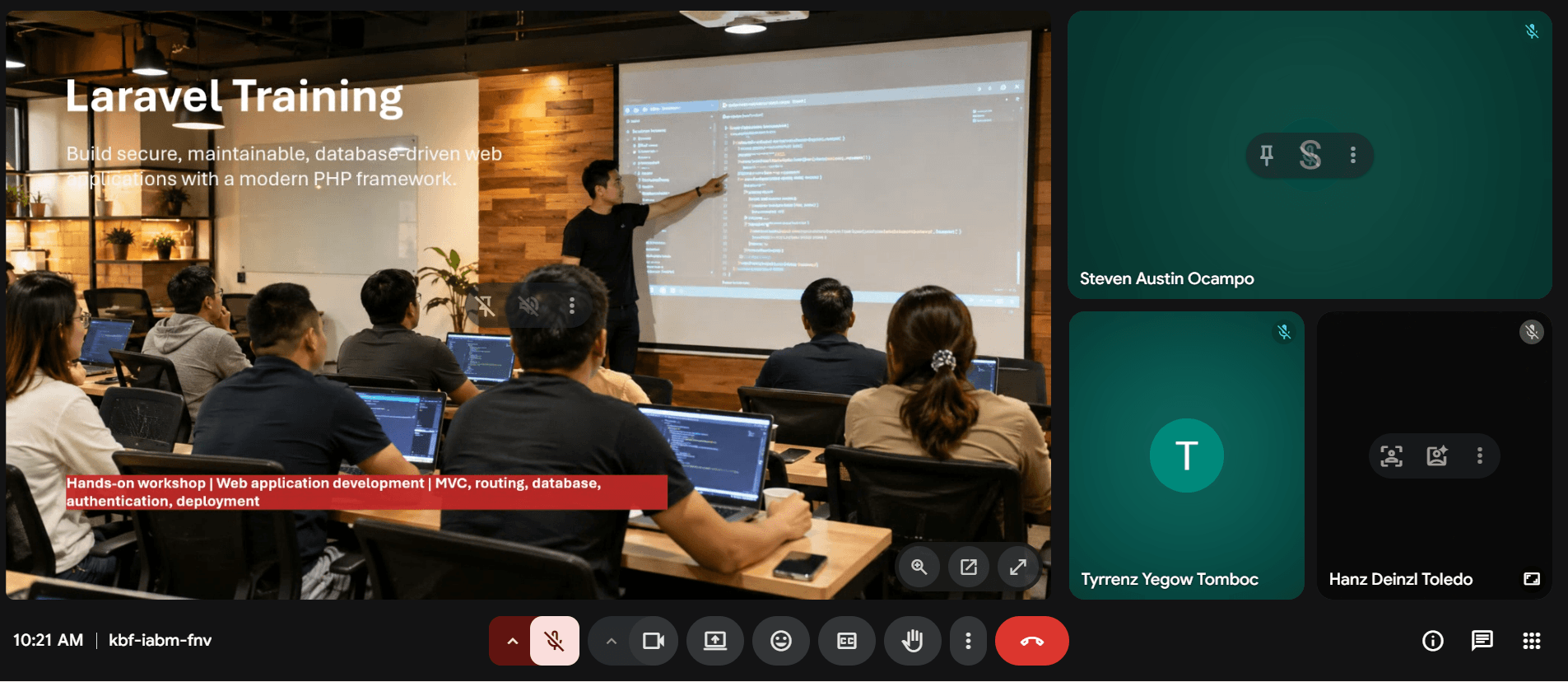 SitesPhil Laravel training