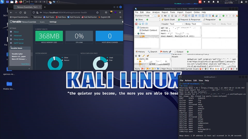 SitesPhil VAPT training using Kali Linux and security testing tools